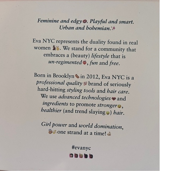 EVA NYC Hair 1" Curling Iron & Glove New Hair Style Beauty Professional Ceramic - Picture 5 of 7